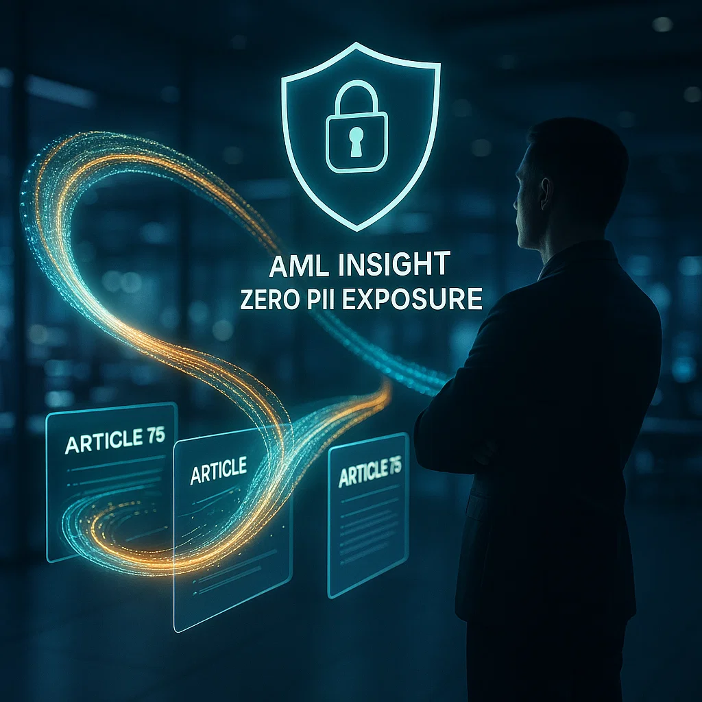 Privacy paradox in AML regulation: Share data while not exposing PII